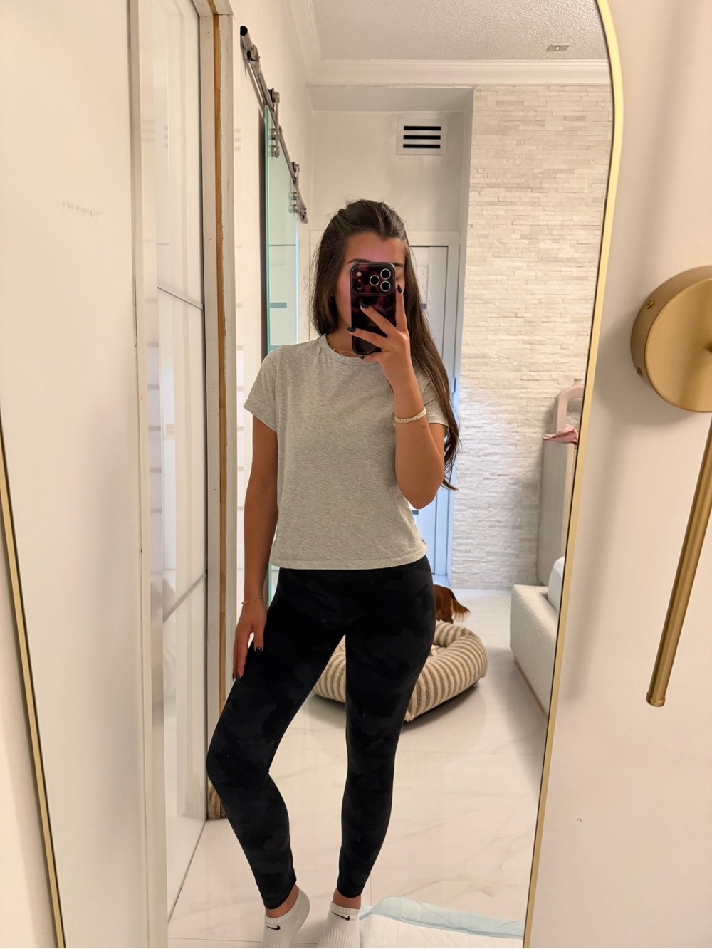 lululemon athletica Black Camo High-Rise Leggings